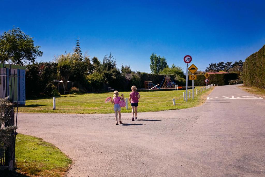 Leithfield Beach Holiday Park מראה חיצוני תמונה